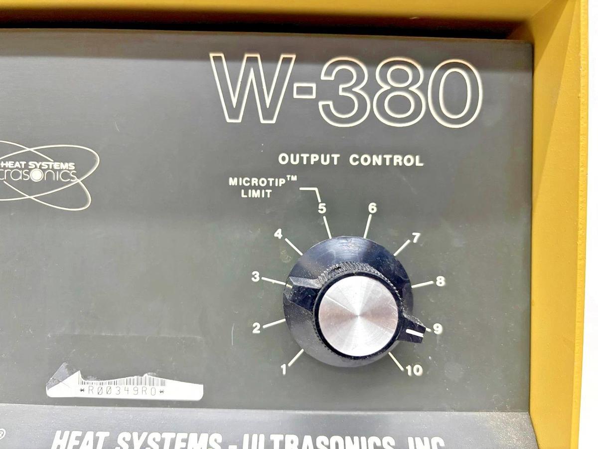Used Heat Systems W-380 Sonicator Ultrasonic Processor w/ Converter - Complete System