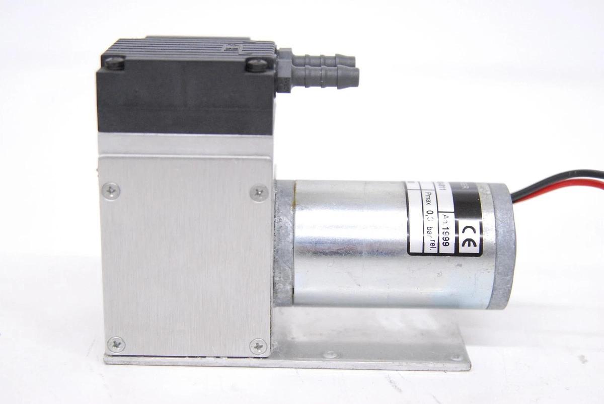 Used KNF PMF 990-811 24v Mini Diaphragm Vacuum Pump - Bio-Rad 1575 ImmunoWash