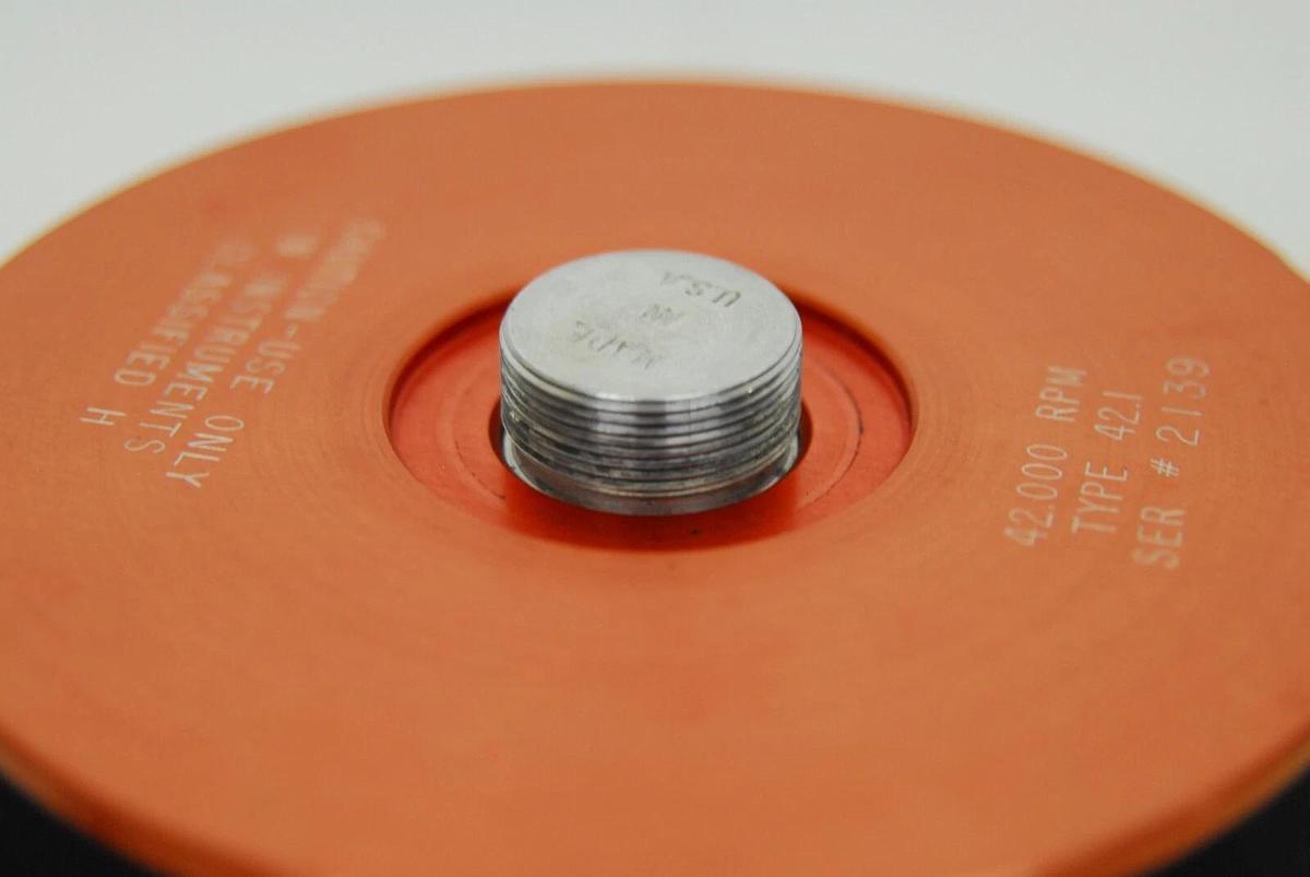 Used Beckman Type 42.1 8 Position Fixed Angle 45,000 RPM Rotor