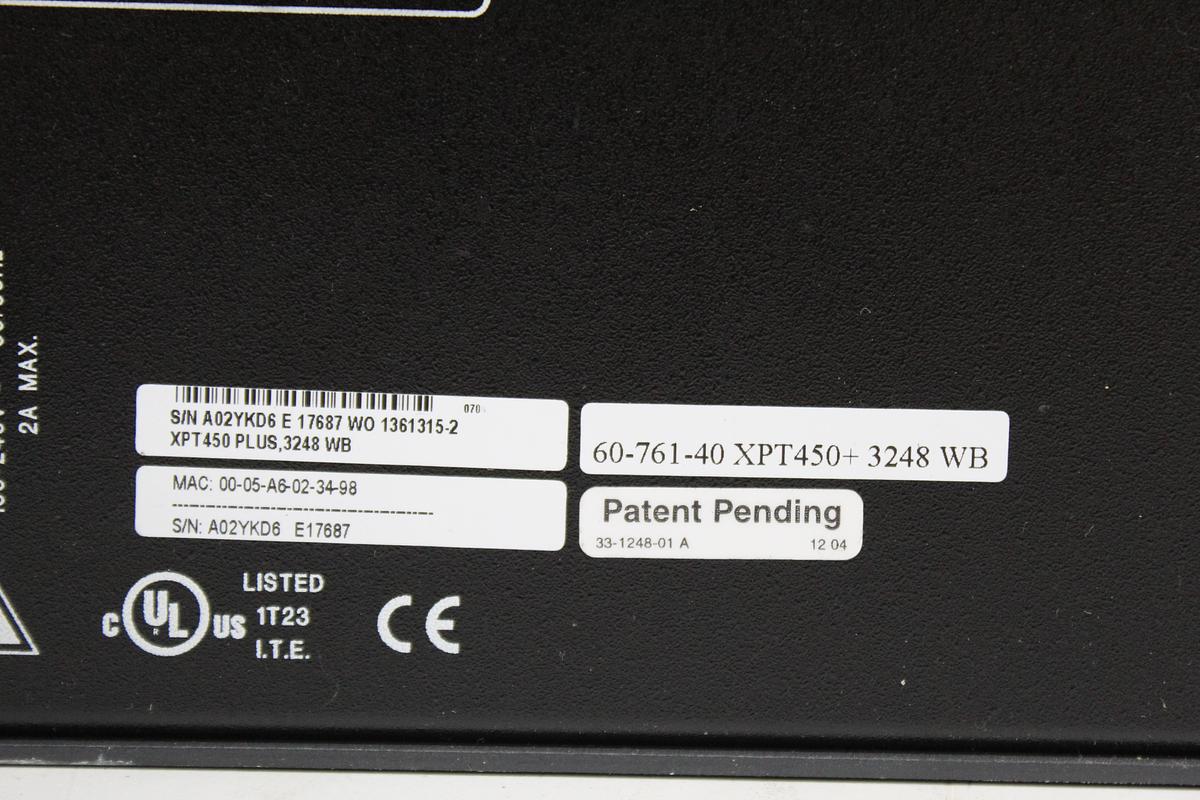 Used Extron CrossPoint 450 Plus 3248 WB 60-761-40 Ultra-Wideband Matrix Switcher 32x48
