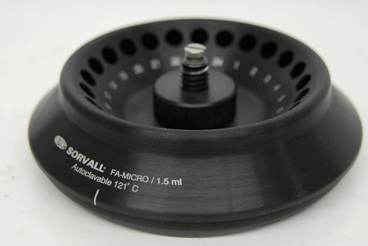 Used Sorvall FA-MICRO / 1.5 ml Rotor Autoclavable 24x1.5ml