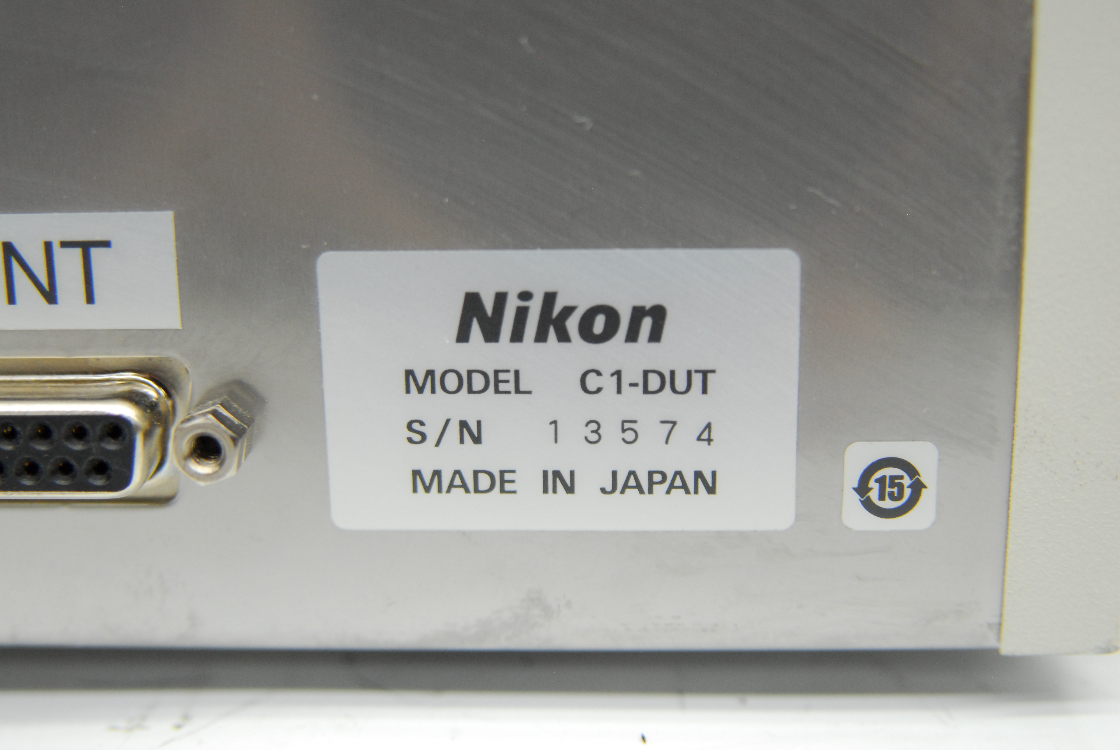 Used Nikon C1-DUT D-Eclipse Laser Scanning Microscope Fluorescence Detector Unit