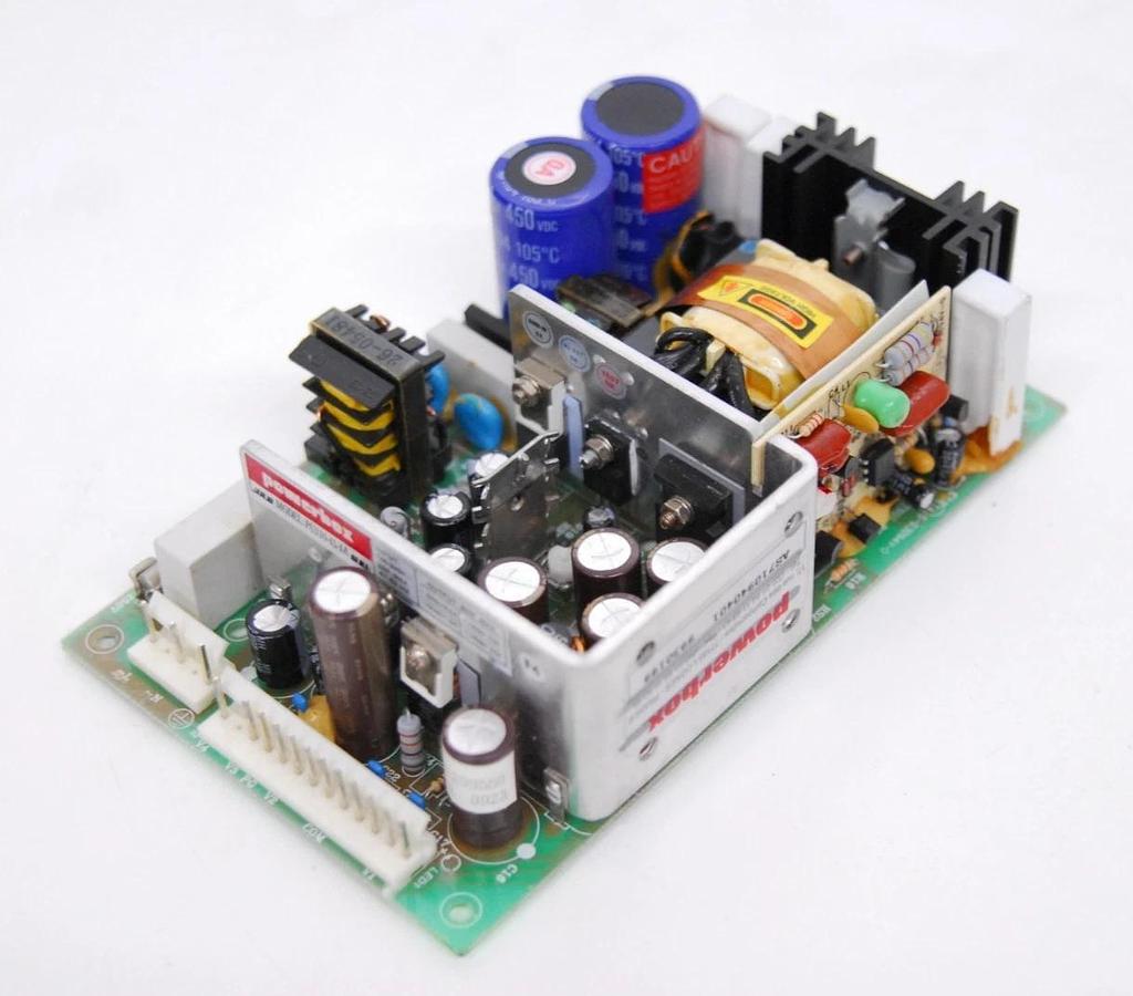 Used Powerbox PU110-45-1A Quad Output Power Supply (+5V,10A/+12V,5A/-12V,1A/+24V,3A)