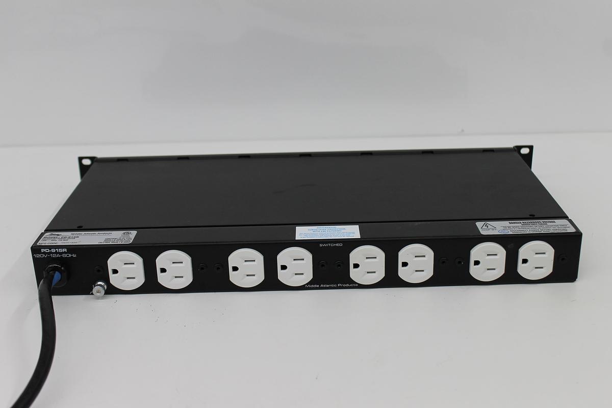 Used Middle Atlantic Power Center PD-915R 115V 15A 60Hz