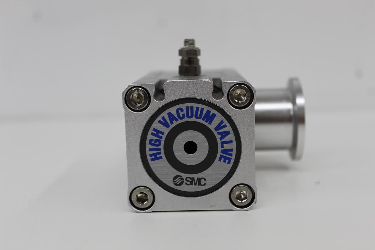 Used SMC XLA-25 CH3791/4/00 High Vacuum Pneumatic Angle Valve