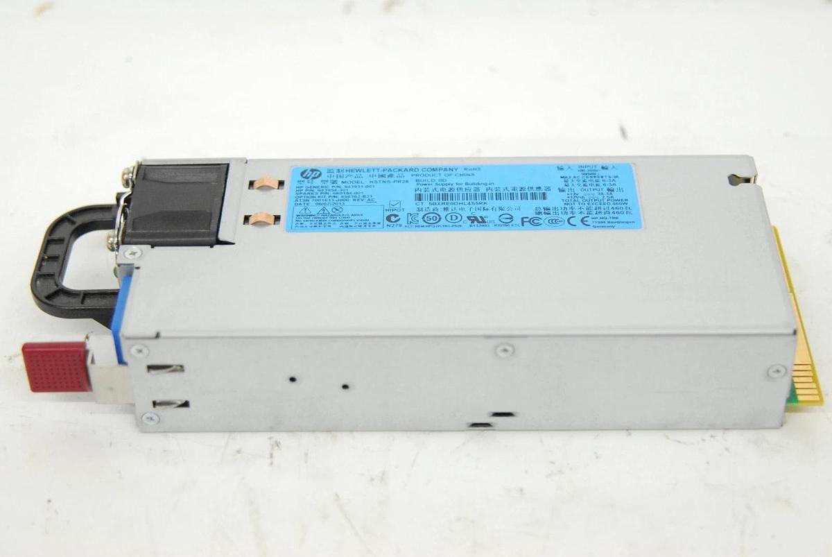 Used HP HSTNS-PR28 643954-301 460W Hot-Swappable Server Power Supply