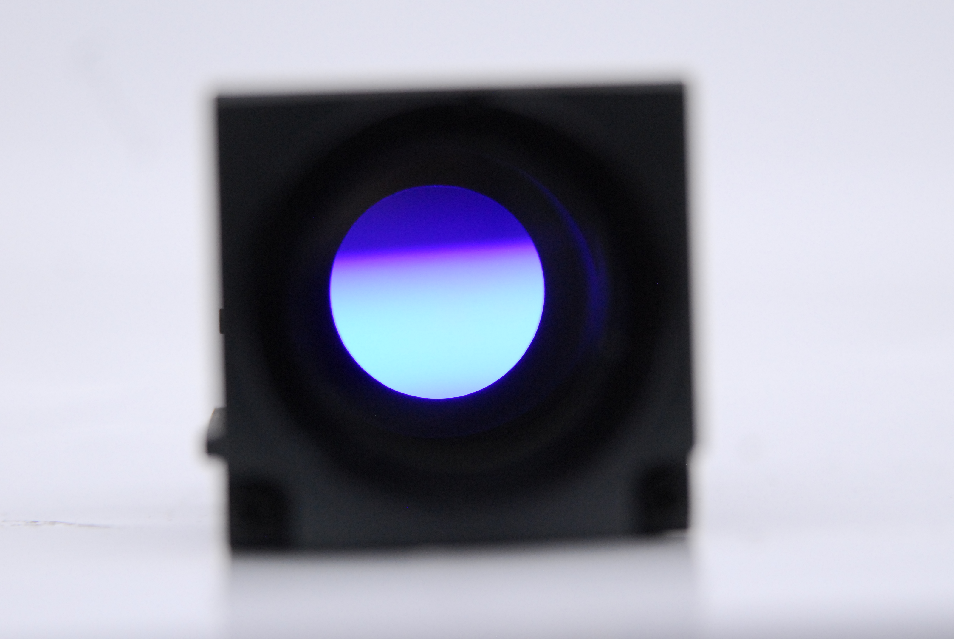 Used Nikon 99755 POS 1 C1 V4C EM 445/35 + 660LP Microscope Fluorescence Filter Cube