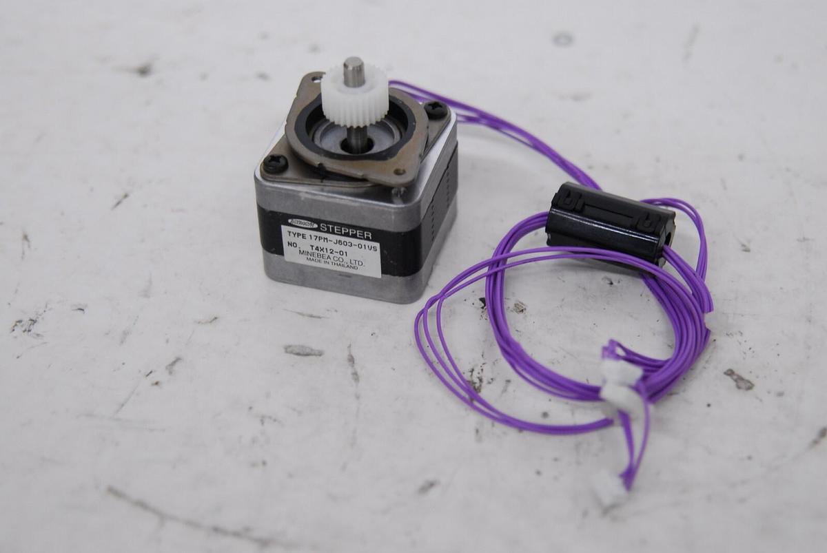 Used Canon Microfilm Scanner 300 - Astrosyn 17PM-J603-01VS, T4X12-01 Stepper Motor