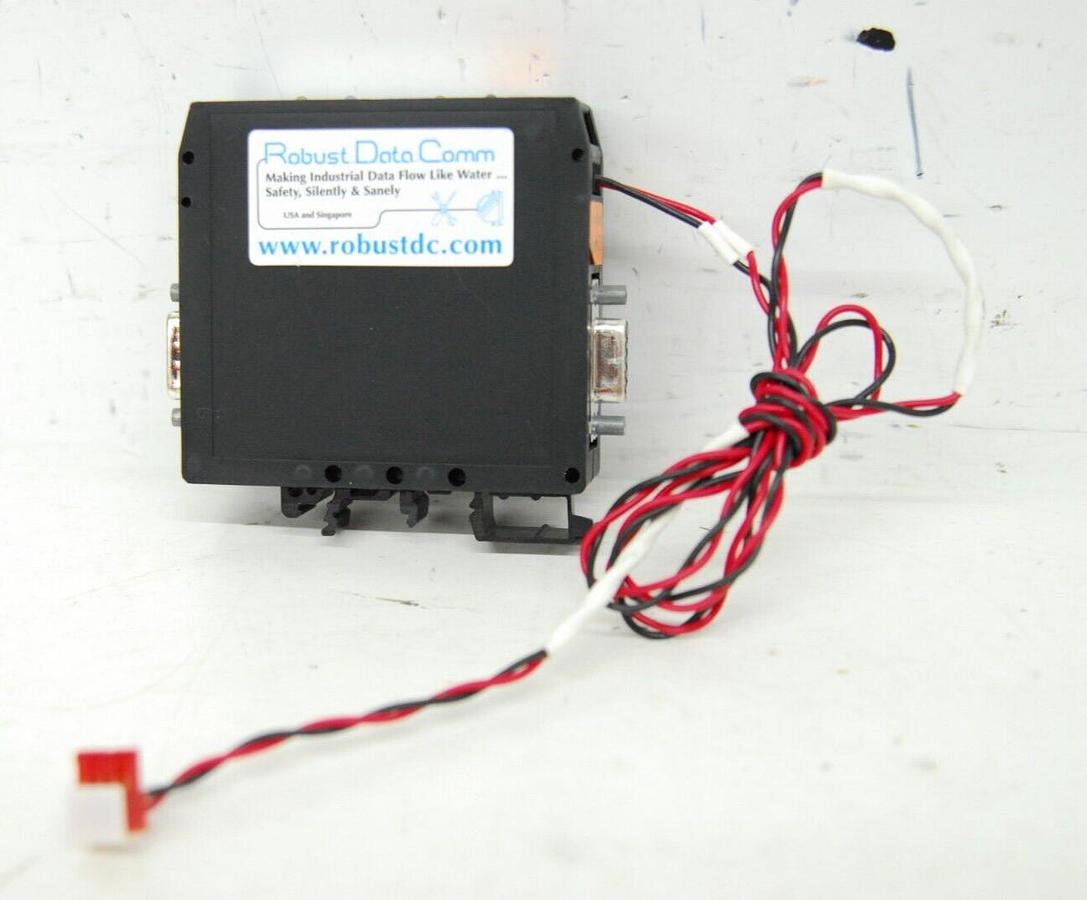 Used Robust DataComm rdc232ir3-5c-3p-dd Isolated RS-232 Repeater (ABI 7000 PCR)