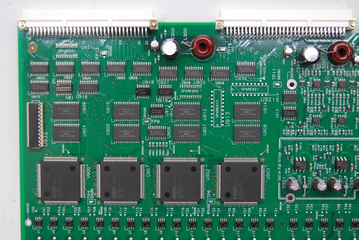 Used GE GEYMS TRDR ASSY 2123305-2 Transmit Driver Assembly (GE LOGIQ 400)