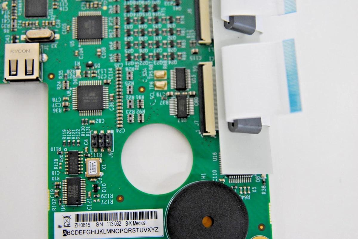 Used BK Medical ZH0816 XM0672 Ver 2 Keyboard Control Board - Flex Focus Ultrasound