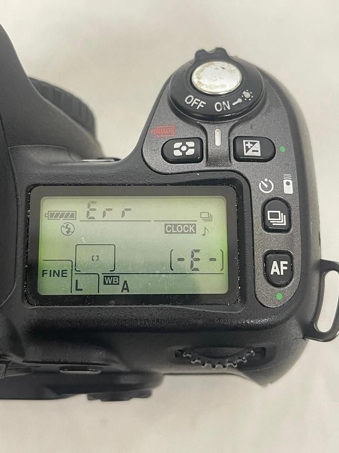 Used Nikon D80 Digital SLR Camera - Black