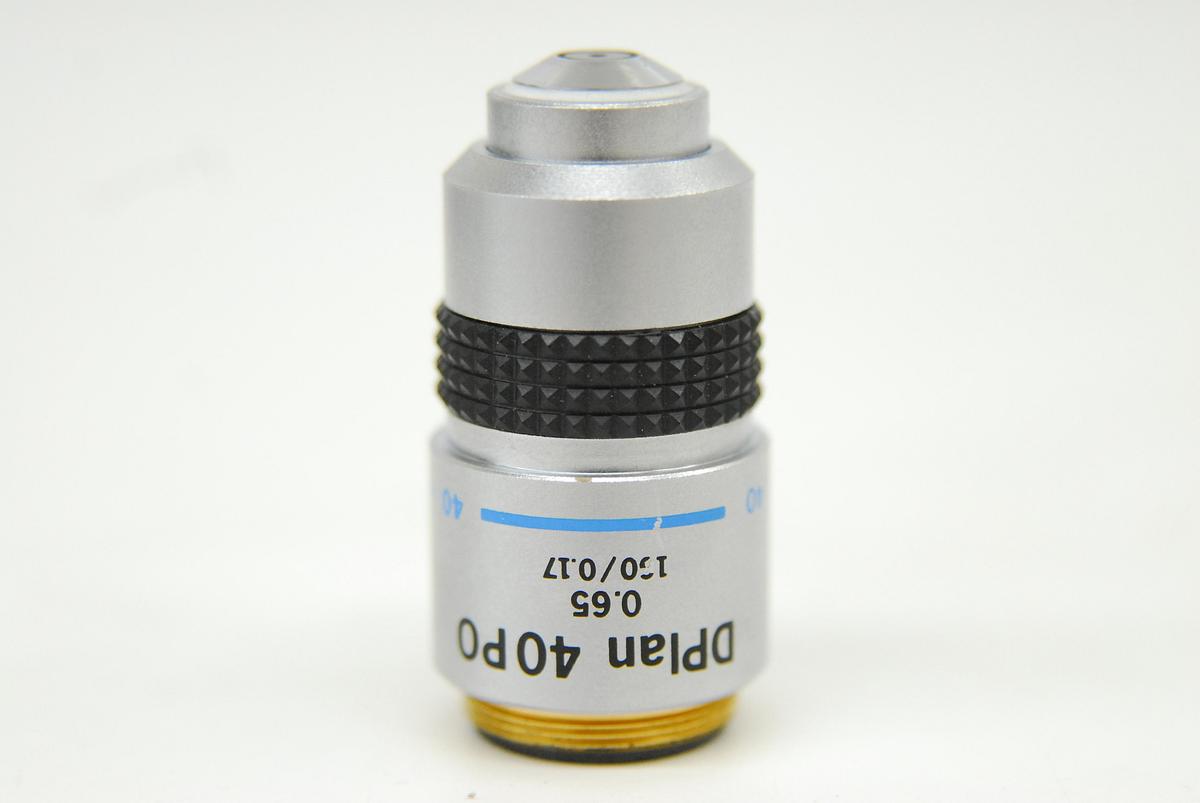 Used Olympus DPLan 40PO Microscope Objective 0.65 160/0.17