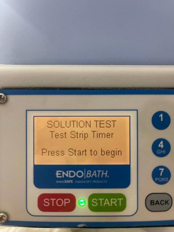 Used ENDOSAFE M601 ENDO Bath Endoscopy Flexible Scope Bath