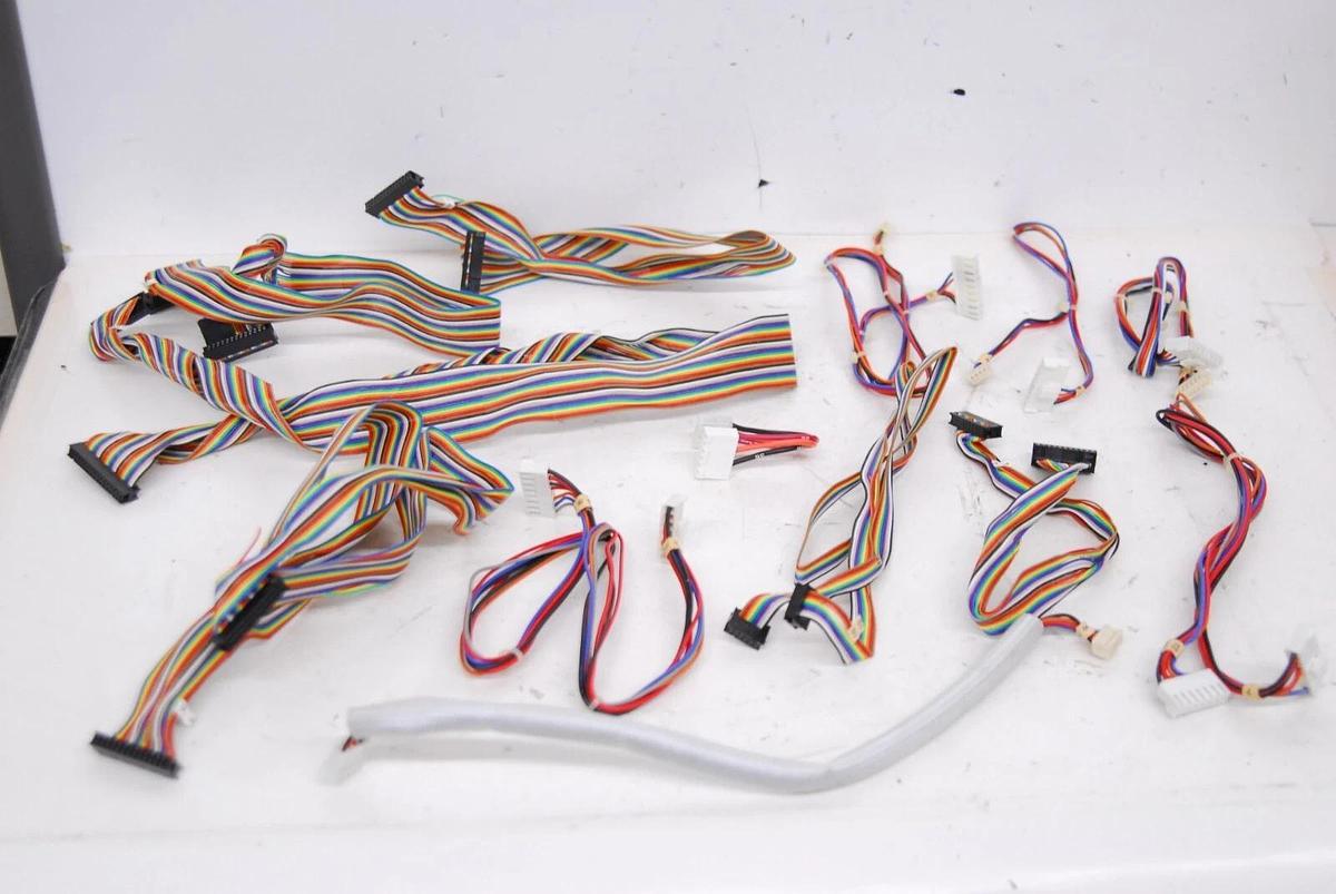 Used Olympus Vanox AHBS3 Internal Cables and Connectors - Lot of 13