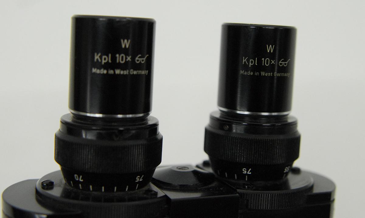 Used Zeiss Universal Microscope Tube Head, Eyepieces, Optovar, Filter Slider