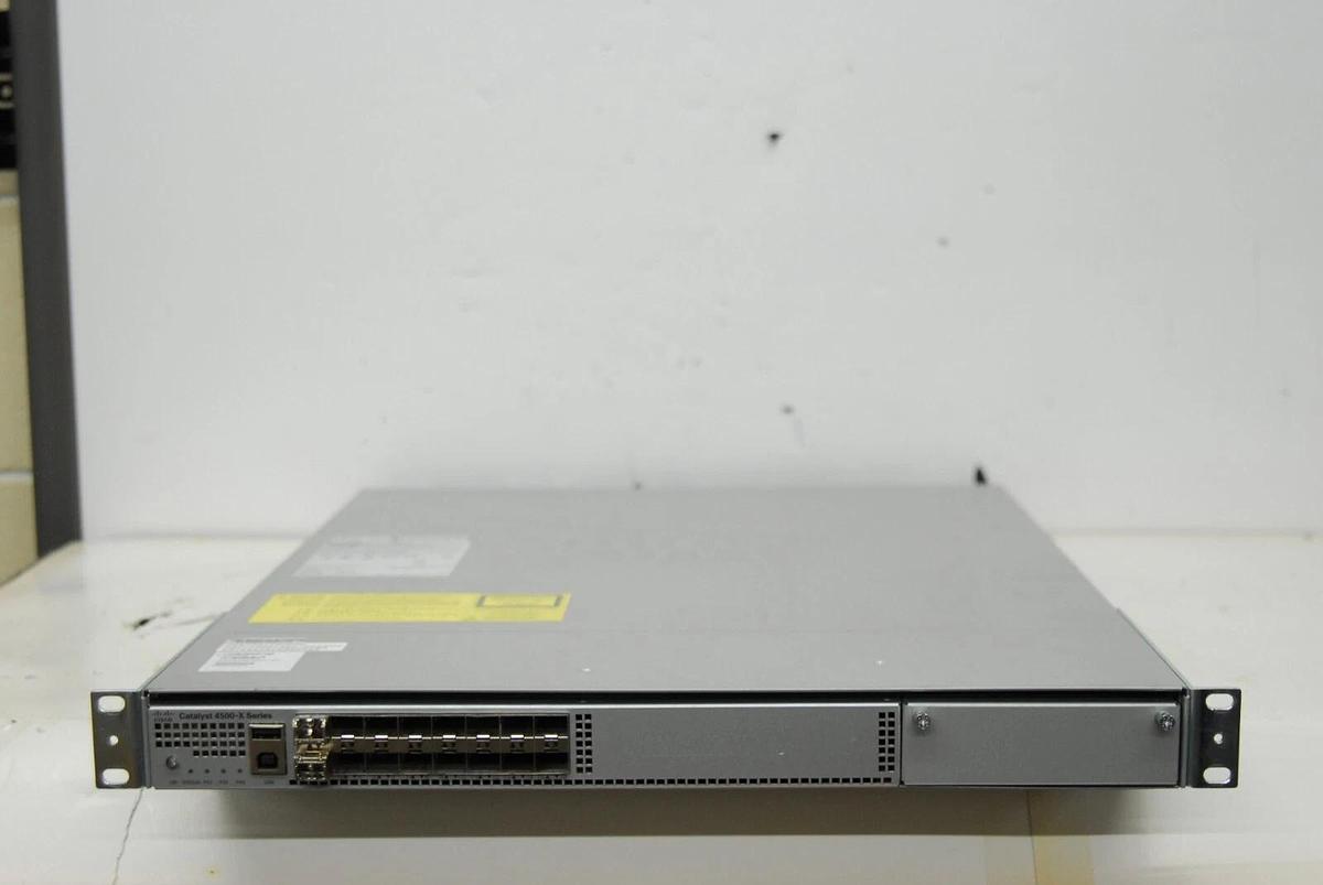 Used Cisco Catalyst 4500-X Series (WS-C4500X-F-16SFP+) 16x10 Gigabit Ethernet Switch