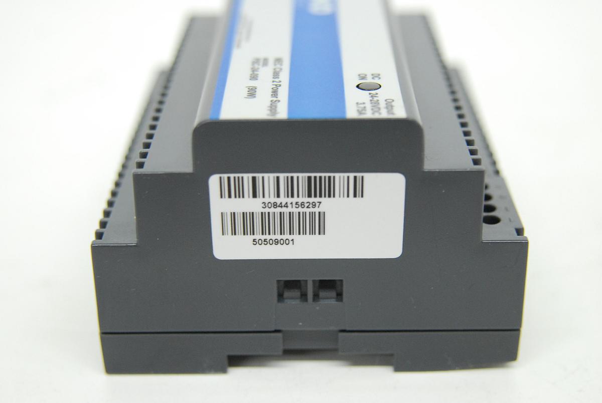 Used Rhino PSC-24-090 24-28 VDC 90W Adjustable DIN Mount Power Supply - TESTED