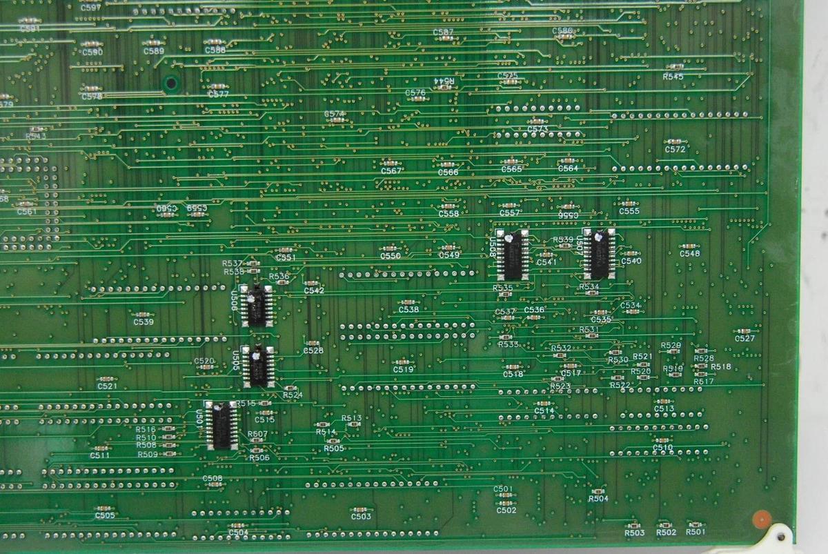 Used GE GEYMS DOPC2 2192564 2123311 Doppler and CFM Middle Processor (GE LOGIQ 400)