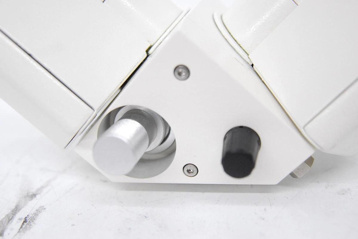 Used Zeiss 45 29 37 Dual Observation Tube LED Pointer Microscope Head W/ Power Supply