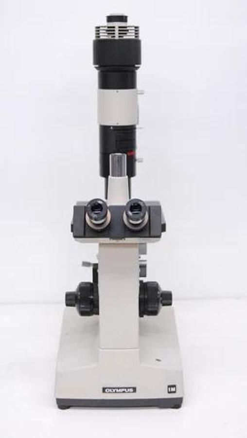 Used Olympus IM IMT Inverted Trinocular Microscope W/ 4X/10X/C20X Objectives