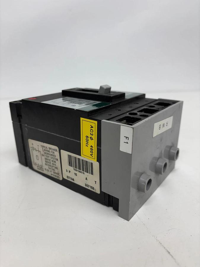 Used GE TED136015 Industrial Circuit Breaker