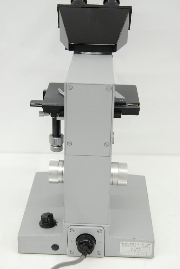 Used Ernst Leitz SM-LUX Binocular Microscope W/ 10x Objective