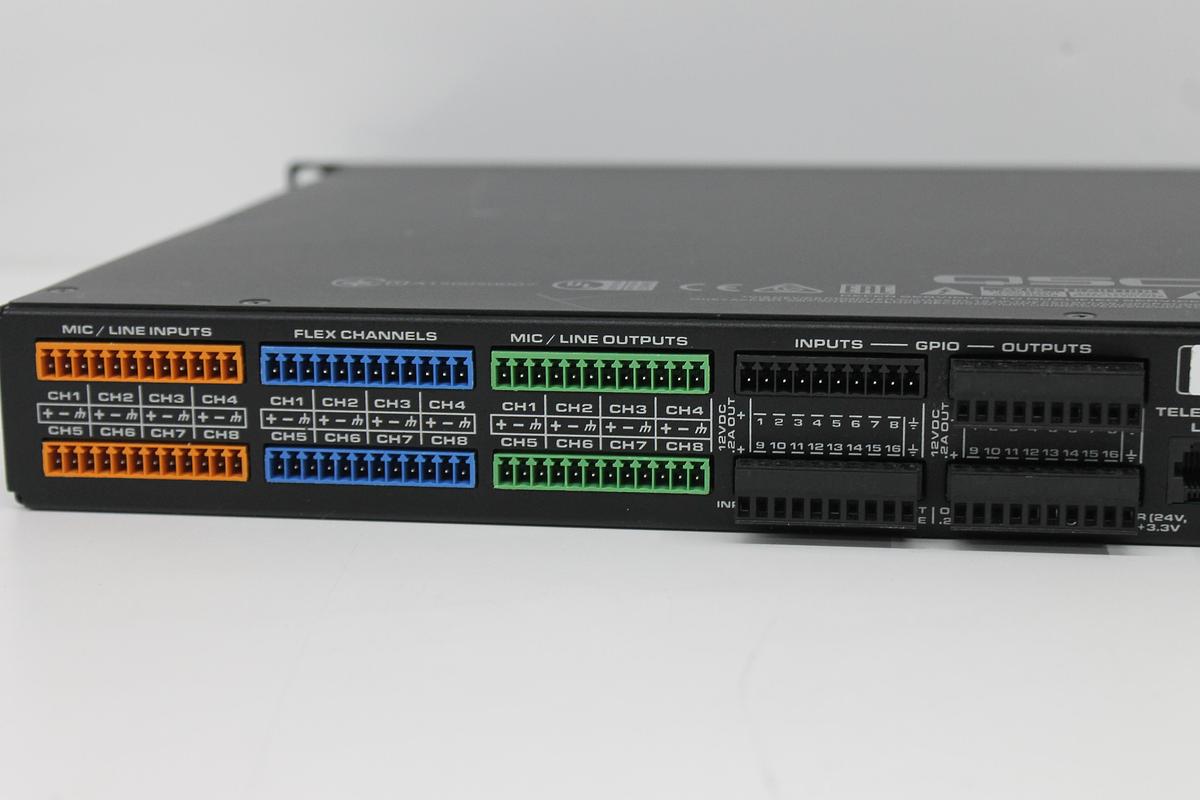 Used QSC Q-SYS Core 110f Network DSP Audio Processor