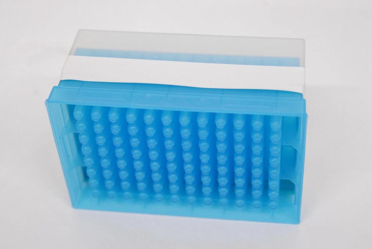 Used MBP 917-261 Pure BioRobotix Tips 96 tips/Tray (200ul/Clear Poly/Pre-Sterilized)