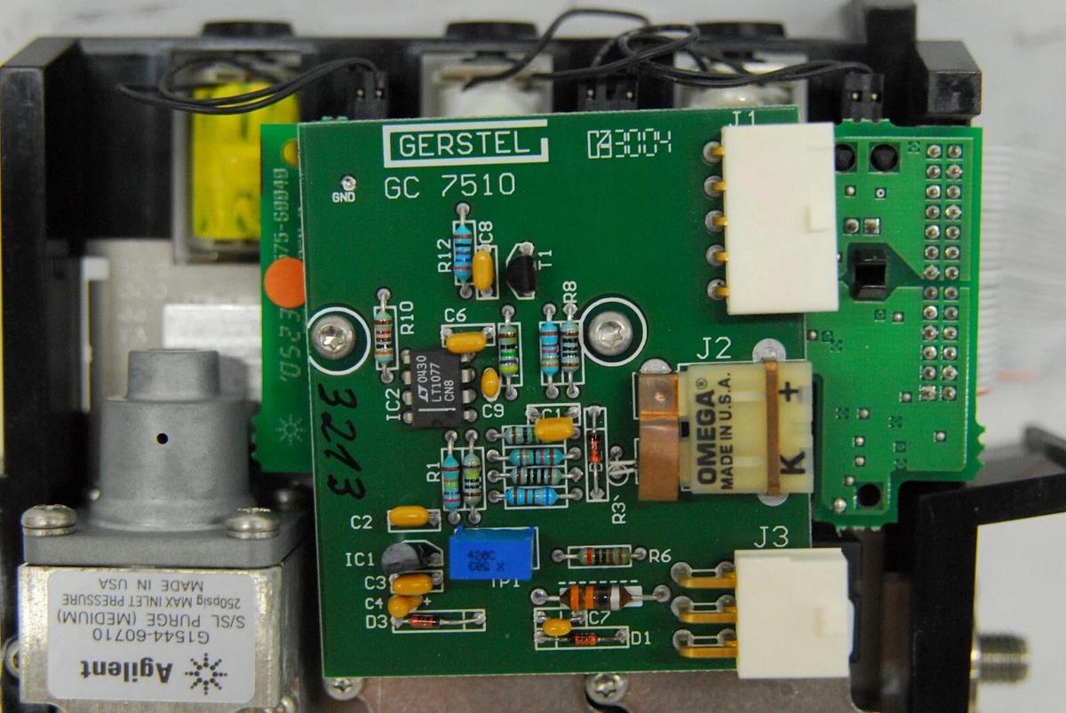 Used Agilent G1544-80500 G1575-60040 EPC Module W/ Gerstel GC 7510 Board (6890N GC)