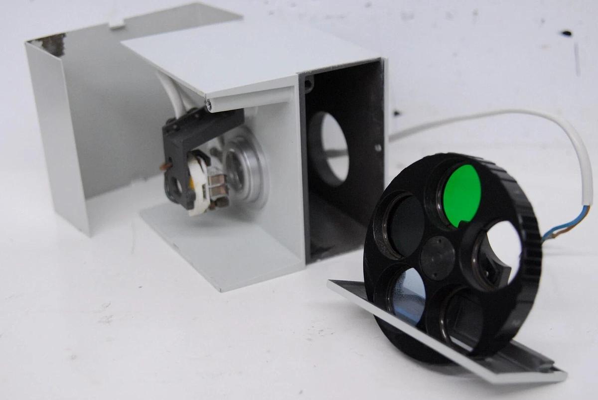 Used Zeiss Jena Jenaval jenalumar - Light Housing W/ Filter Wheel Revolver