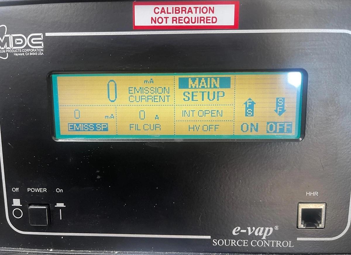 Used MDC e-vap Source Control 500-161 / Programmable Sweep Control