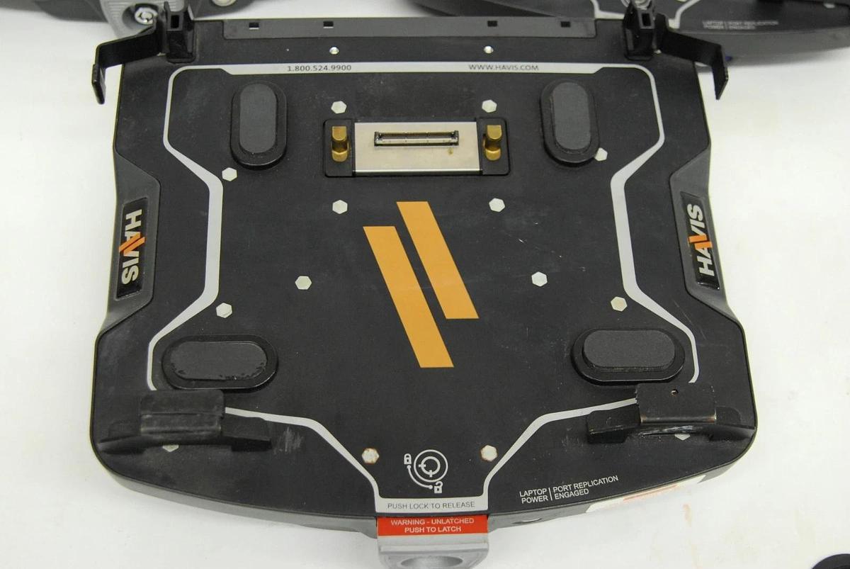 Used Havis DS-DELL-231 Vehicle Docking Stations - Lot of 3