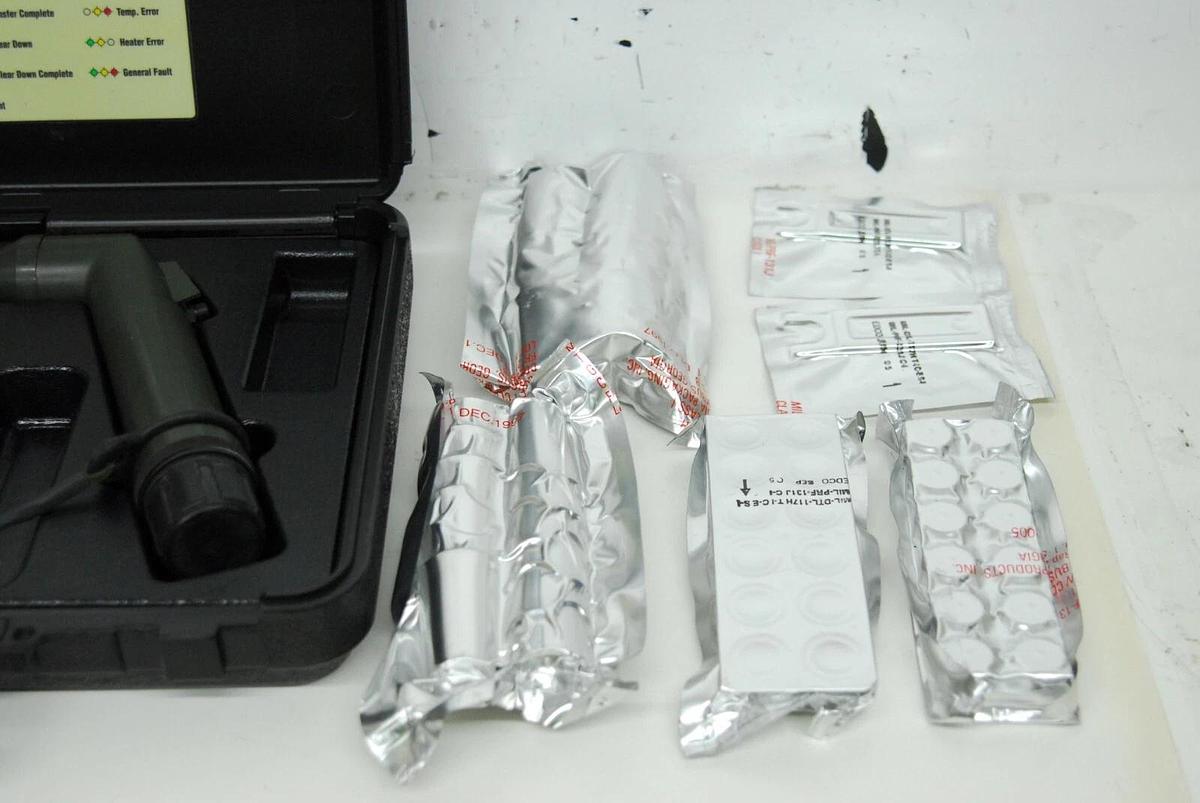 Used Sampler Kit, Air Chemical Agent Alarm M279, 6665-01-477-8480, 5-15-19049