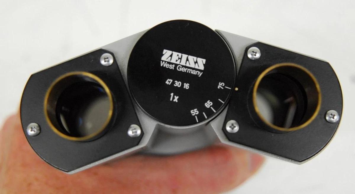 Used Zeiss 47 30 16 1x Binocular Microscope Head - Standard