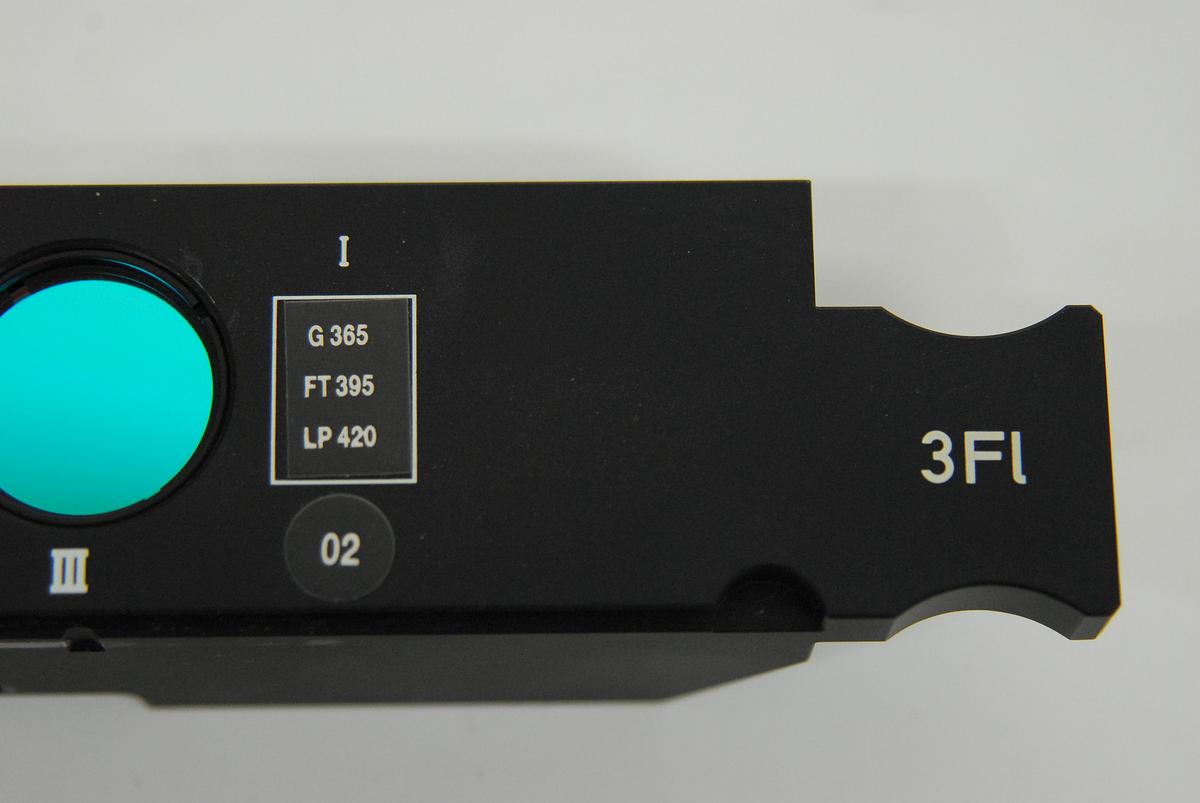 Used Zeiss 446421 3Fl Fluorescence Filter Slider - Axioplan