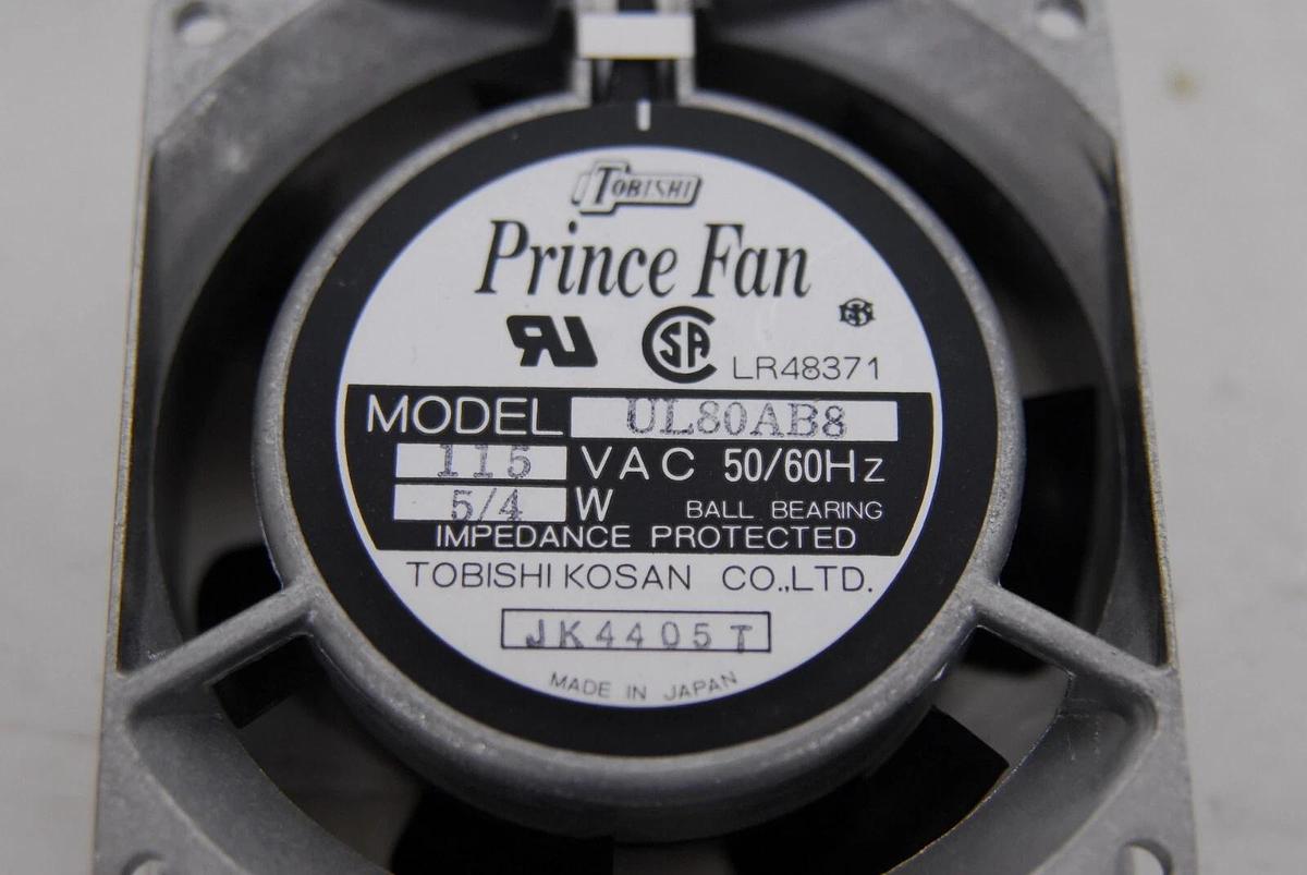 Used Tobishi Prince Fan UL80AB8 (Olympus Vanox AHBS3) - Lot of 2