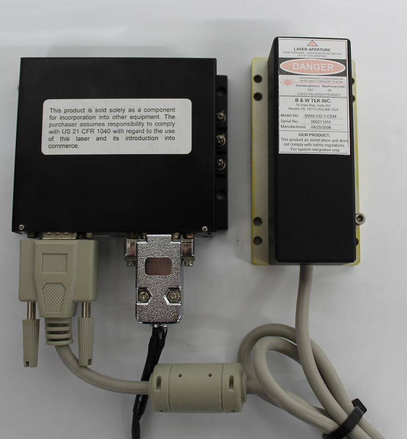 Used B&W TEK BWN-532-7-OEM Laser Module w/ Controller