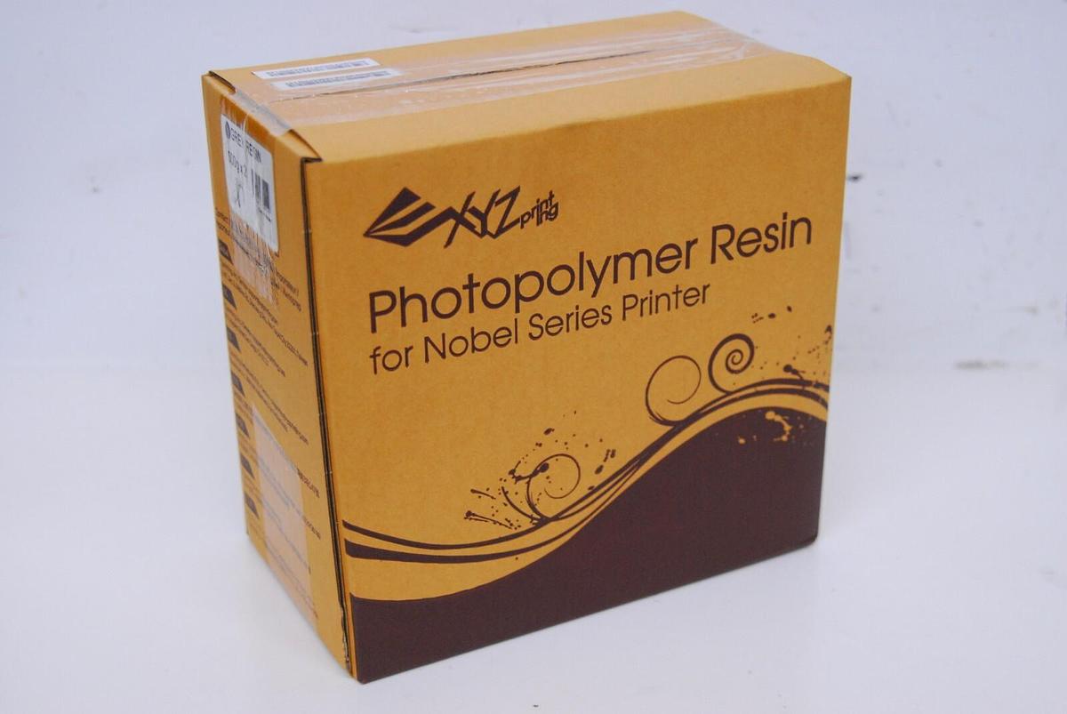 Used XYZprinting Photopolymer Resin Flexible, 1kg, 500g x2  (Nobel Series Printer)