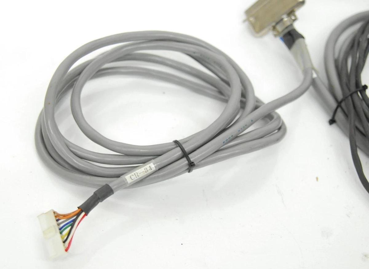 Used Jeol SPC CR-34 MD-Y MD-Z MD-TX MD-TY  Cable - JEM-1230 TEM Electron Microscope