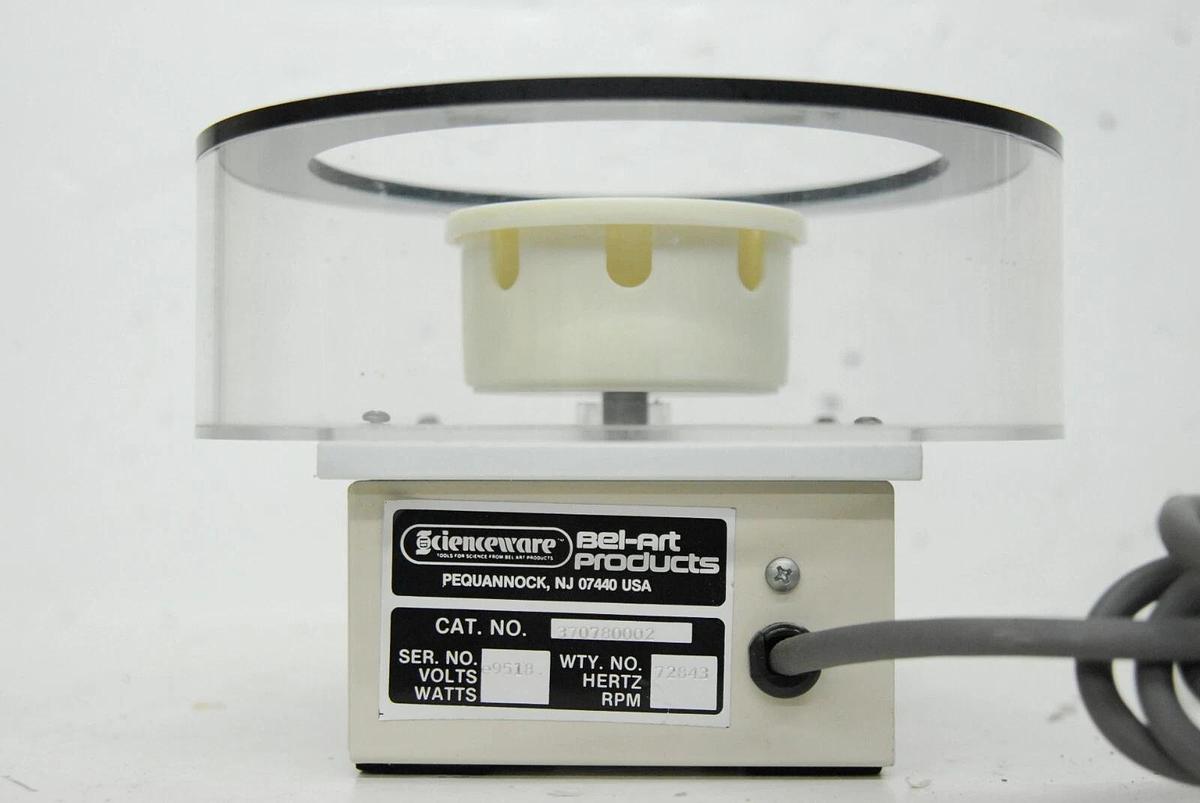 Used Science Ware Bel-art Products 370780002 Mini Centrifuge