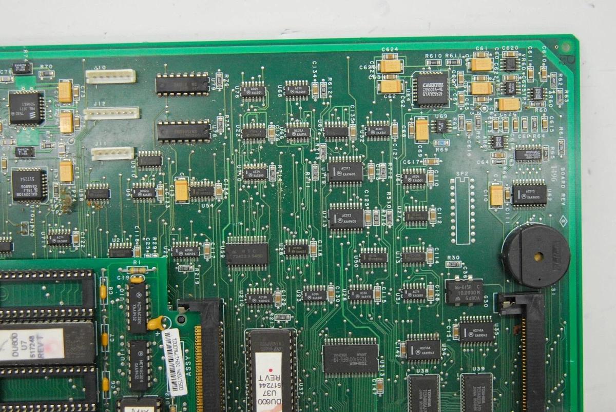 Used Beckman DU640i -Control Board 00517204 W/ Prom Card 00517024