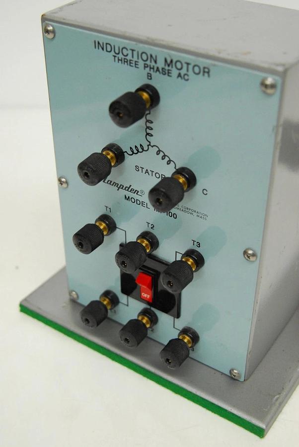 Used Hampden IM-100 3 Phase AC Induction Motor