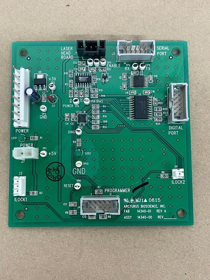 Used Arcturus Bioscience 14340-01 Laser Head Board (Arcturus Veritas 704)