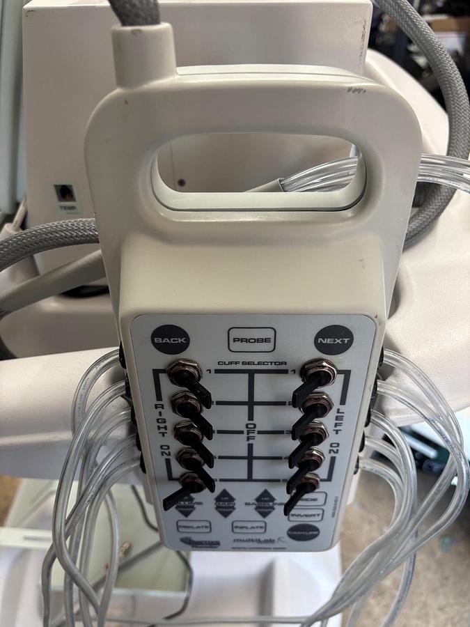 Used Unetixs Vascular Multilab Series 2-CP Peripheral Vascular Diagnostic System 11996-0000-01