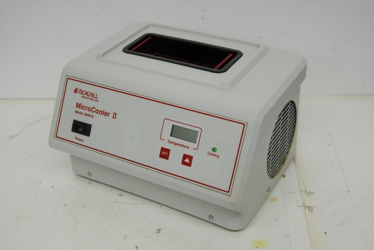 Used Boekel MicroCooler II 260010 Cooling Dry Bath Cold Well Incubator - TESTED