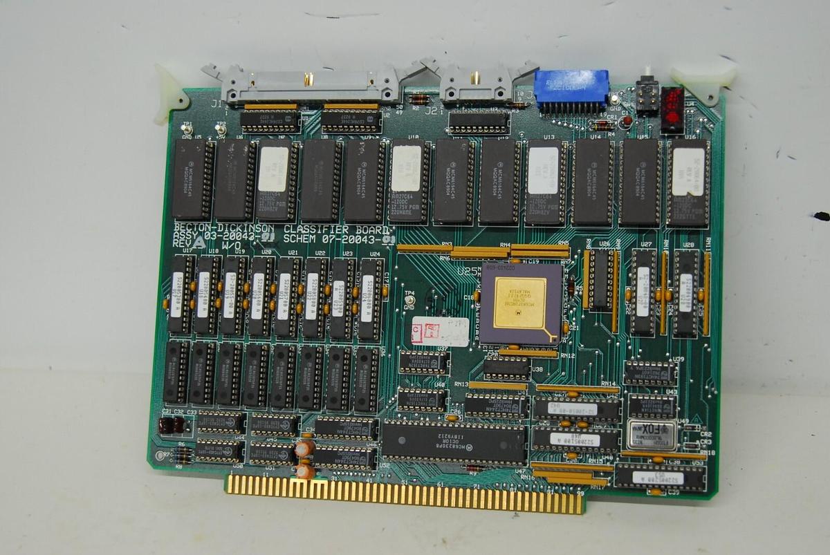 Used Becton Dickinson Classifier Board 03-20043-02, 07-20043-03 (FACSCalibur)