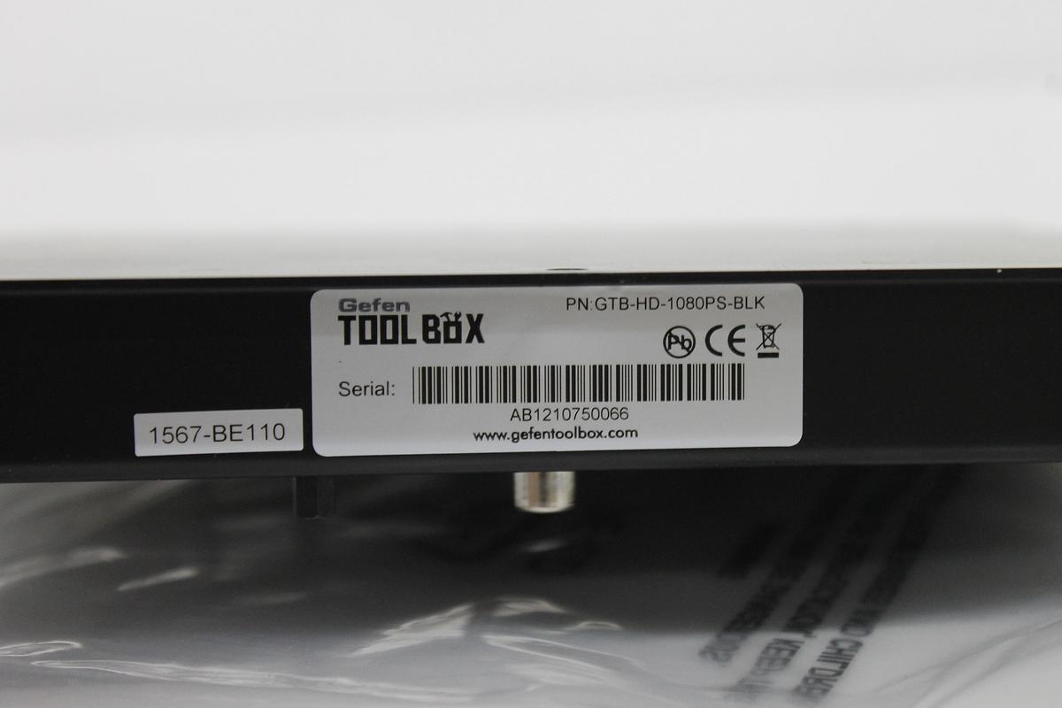 Used Gefen ToolBox GTB-HD-1080PS-BLK HD 1080p Scaler