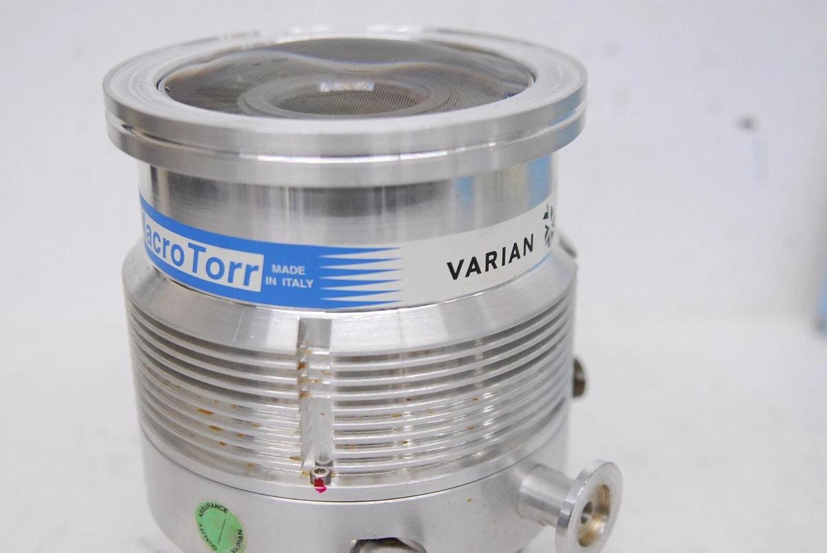Used Varian TV 150HT Turbomolecular Pump Turbo-V MacroTorr W/ 9699535 Controller
