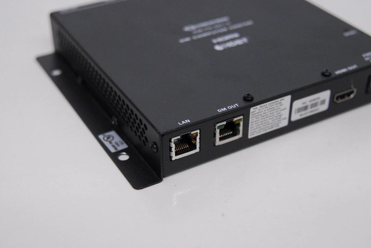 Used Crestron DM-TX-201-C DM Computer Center DigitalMedia 8G+ Transmitter 201